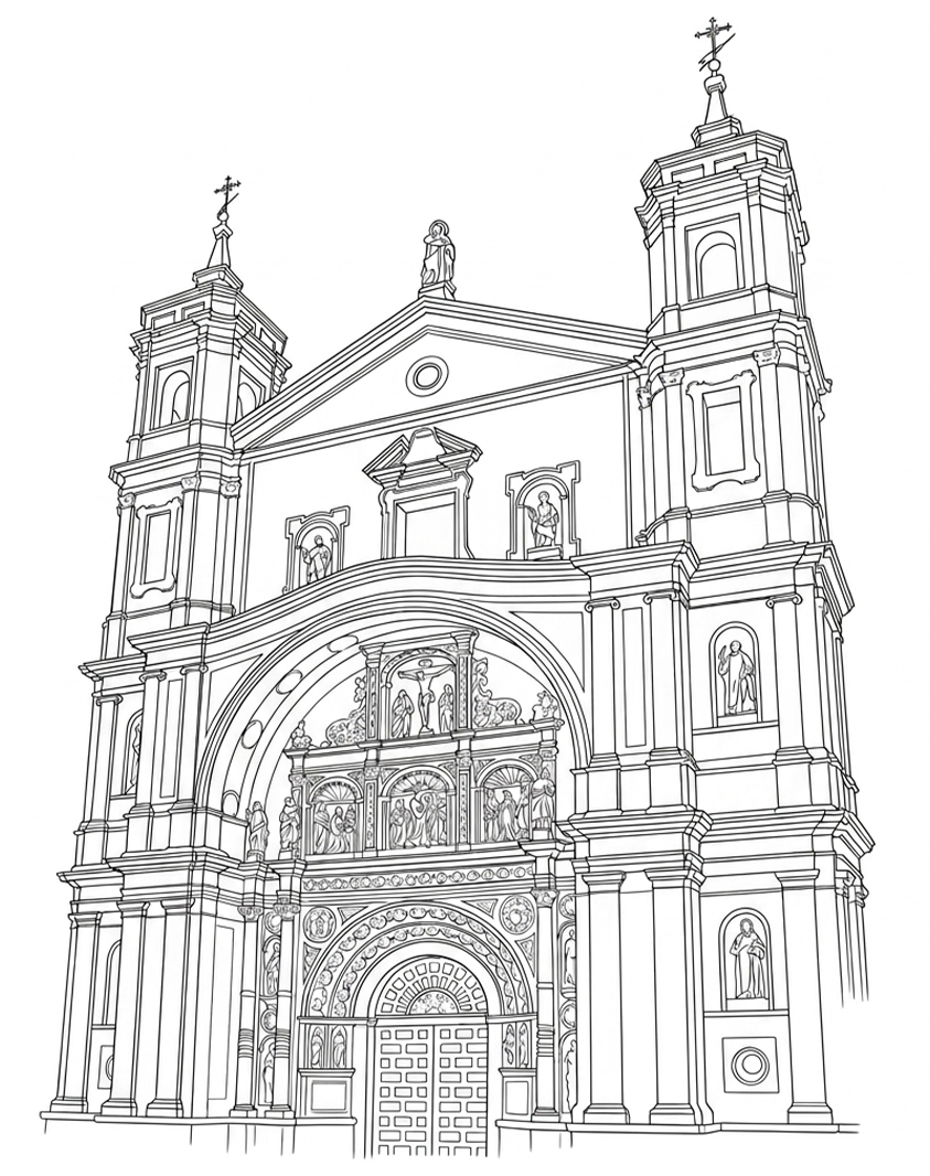 Ilustración de la Finca El Rosal