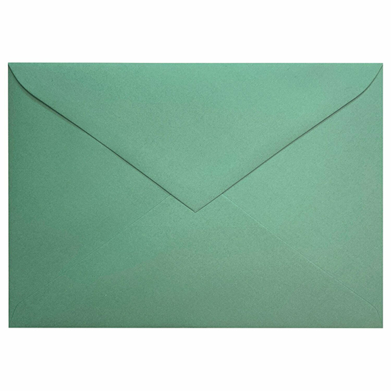 sobre verde invitaciones de boda