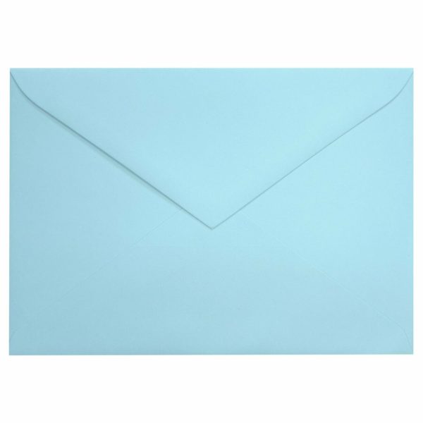 sobre azul celeste de alta calidad para invitaciones de boda