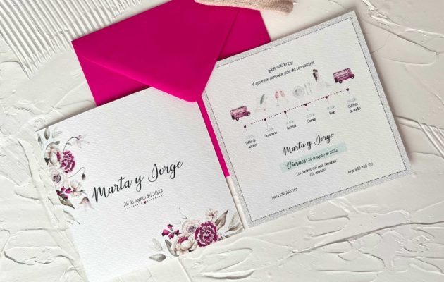 timeline invitaciones de boda personalizadas con linea de tiempo para eventos