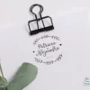 sello de caucho con corona floral 4 hojitas para estampar en sobres invitaciones de boda