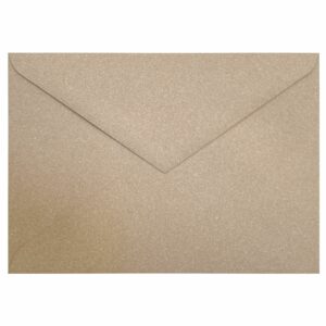 sobre C5 Avellana alta calidad invitaciones de boda Vegano