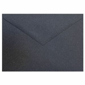 Sobre Antracita Natural para invitaciones de boda en Zaragoza Vegano