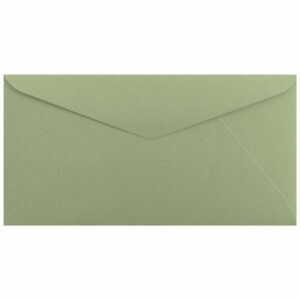 Sobre americano dl verde greenery para invitaciones de boda zaragoza