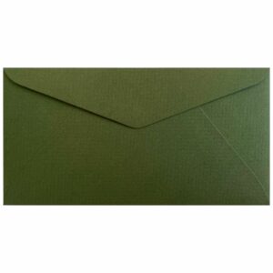 Sobre americano dl verde oliva textura invitaciones de boda zaragoza