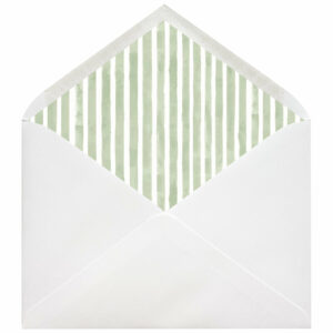 Sobre C5 Verjurado Blanco forrado