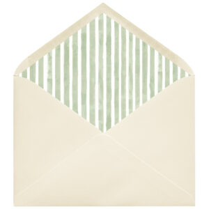 Sobre C5 Verjurado Vainilla forrado