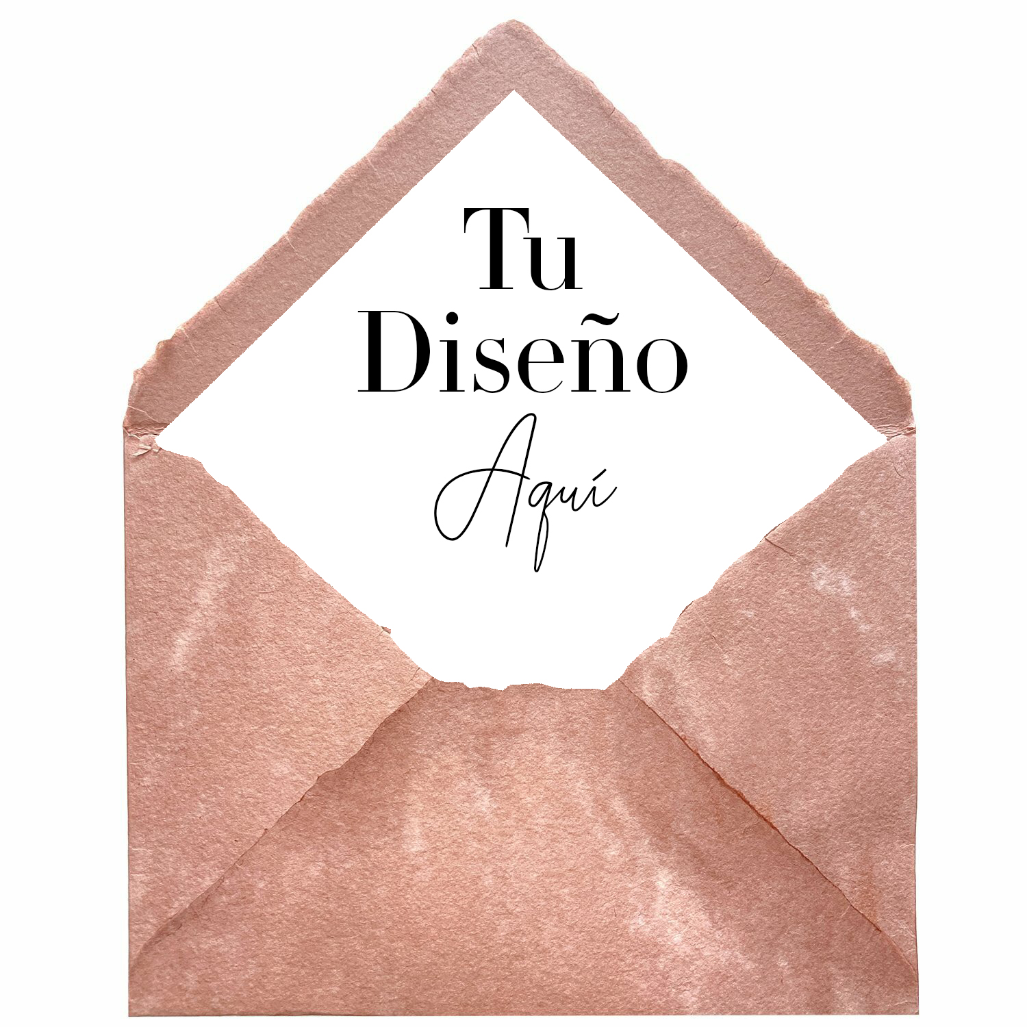 Sobre Artesanal forrado personalizado - Imagen 2