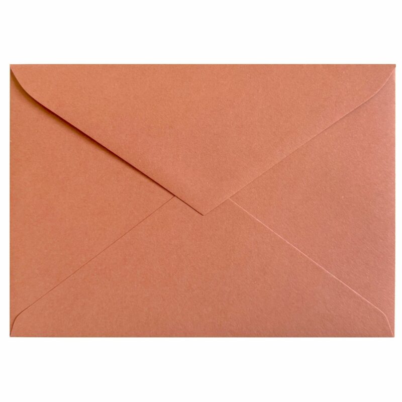 sobre C5 Terracota marron alta calidad invitaciones de boda
