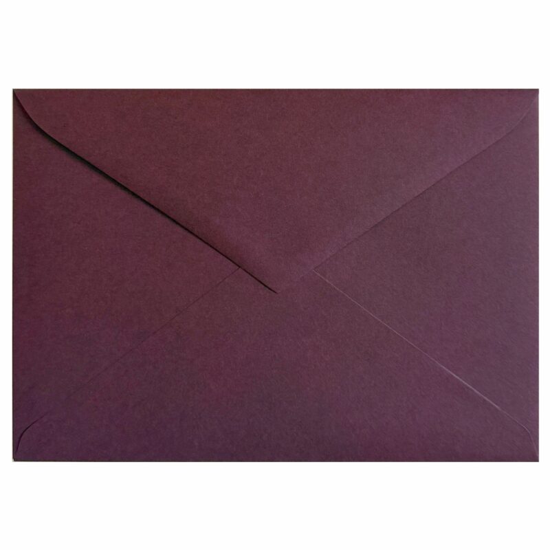 sobre C5 mora alta calidad invitaciones de boda